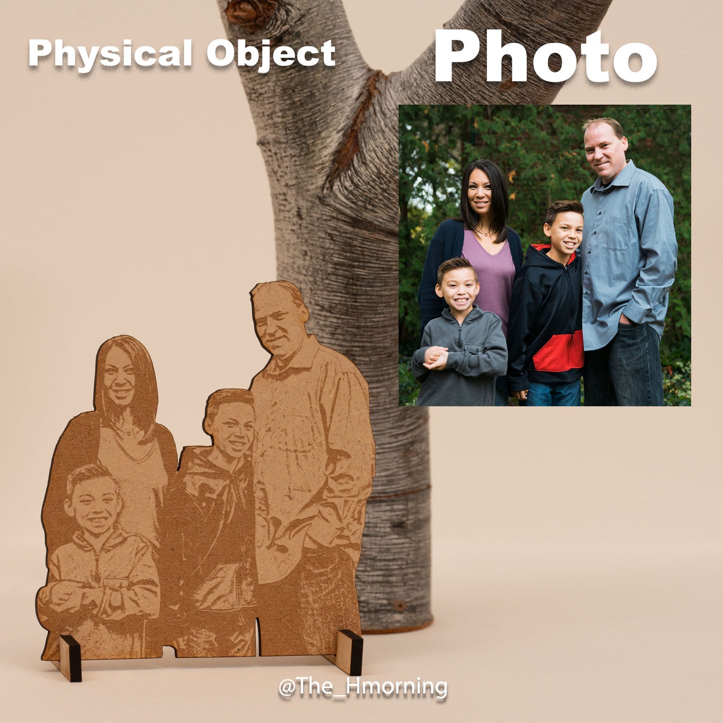 Personalised Portrait Gift Ornament