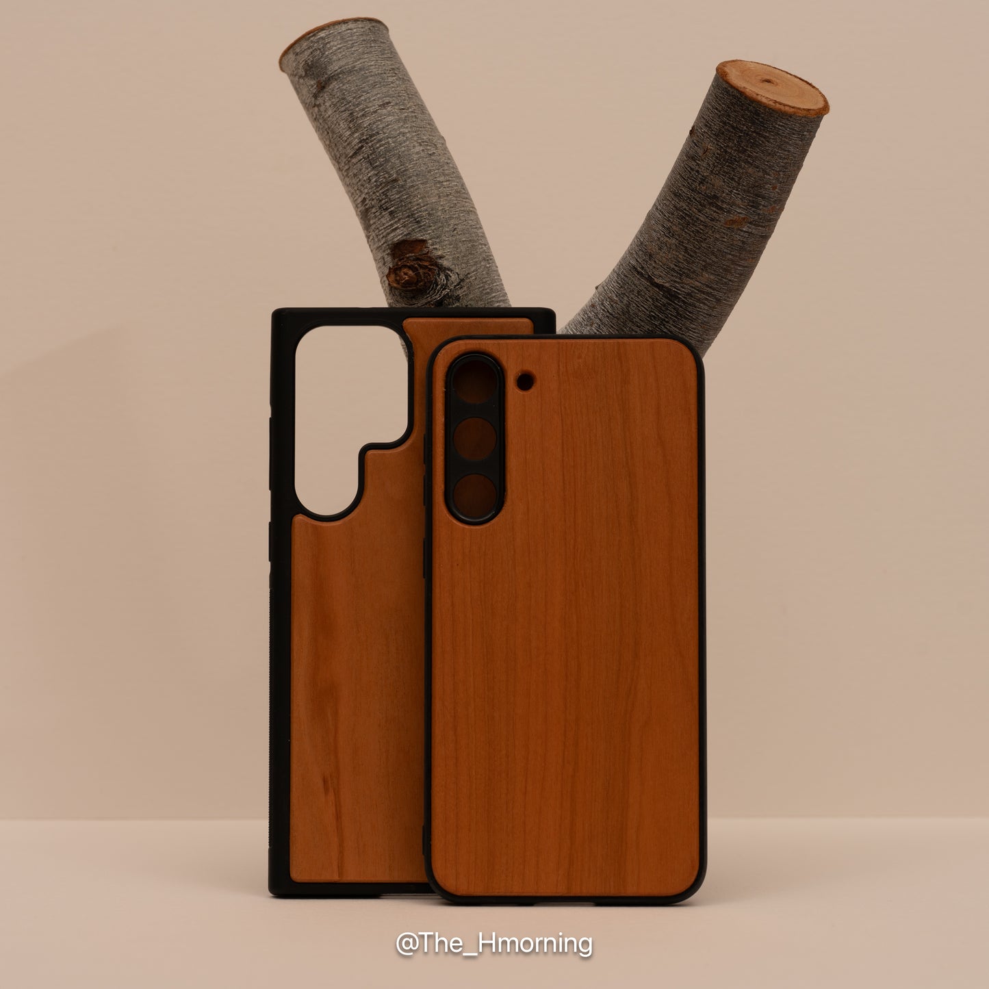 Personalised Laser Engraving Wooden Samsung Case S9/S10/S20/S22/S23